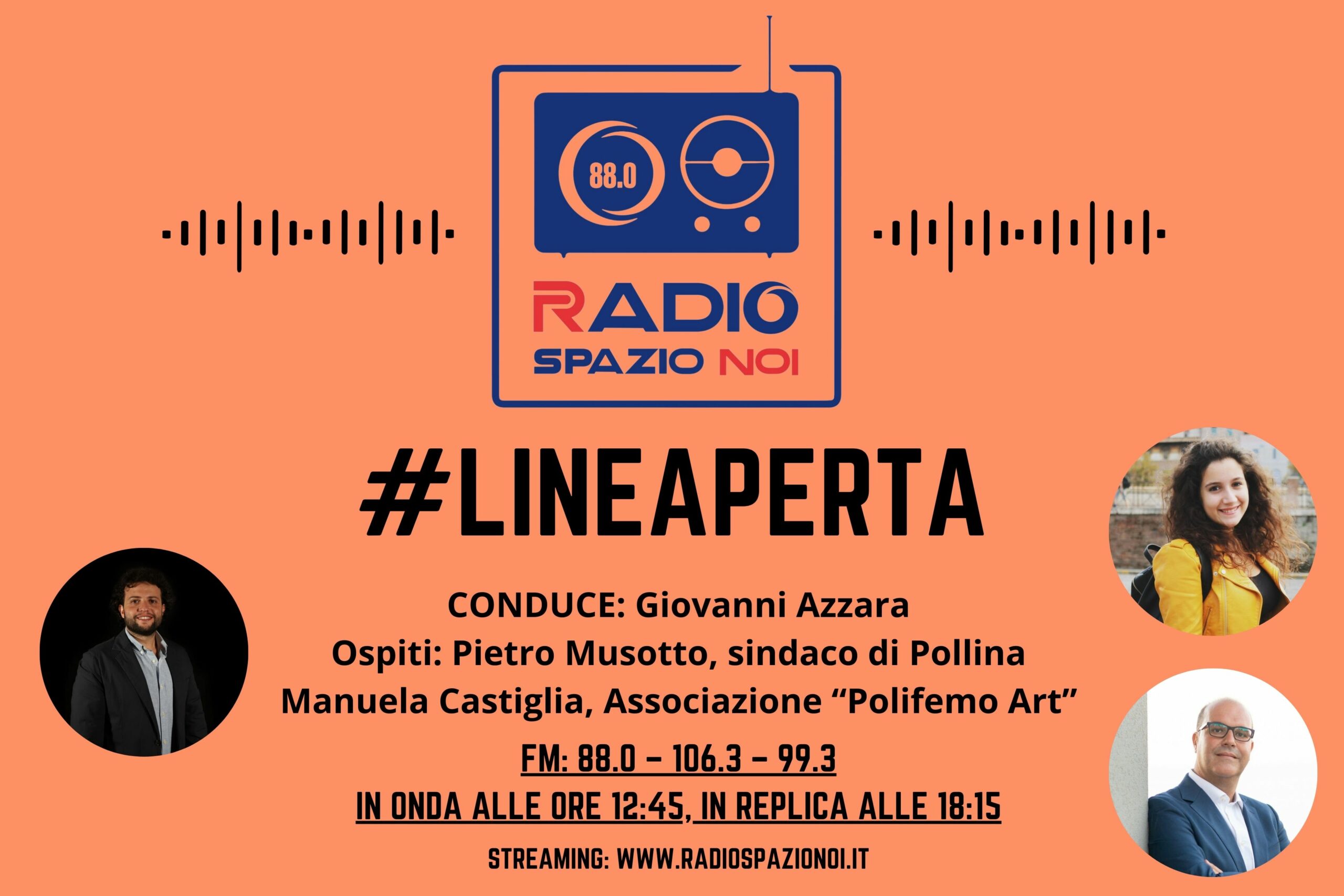 #radiospazionoi: Linea Aperta del 27 novembre 2024, torna a Pollina la settima edizione del Presepe Vivente, interviste
