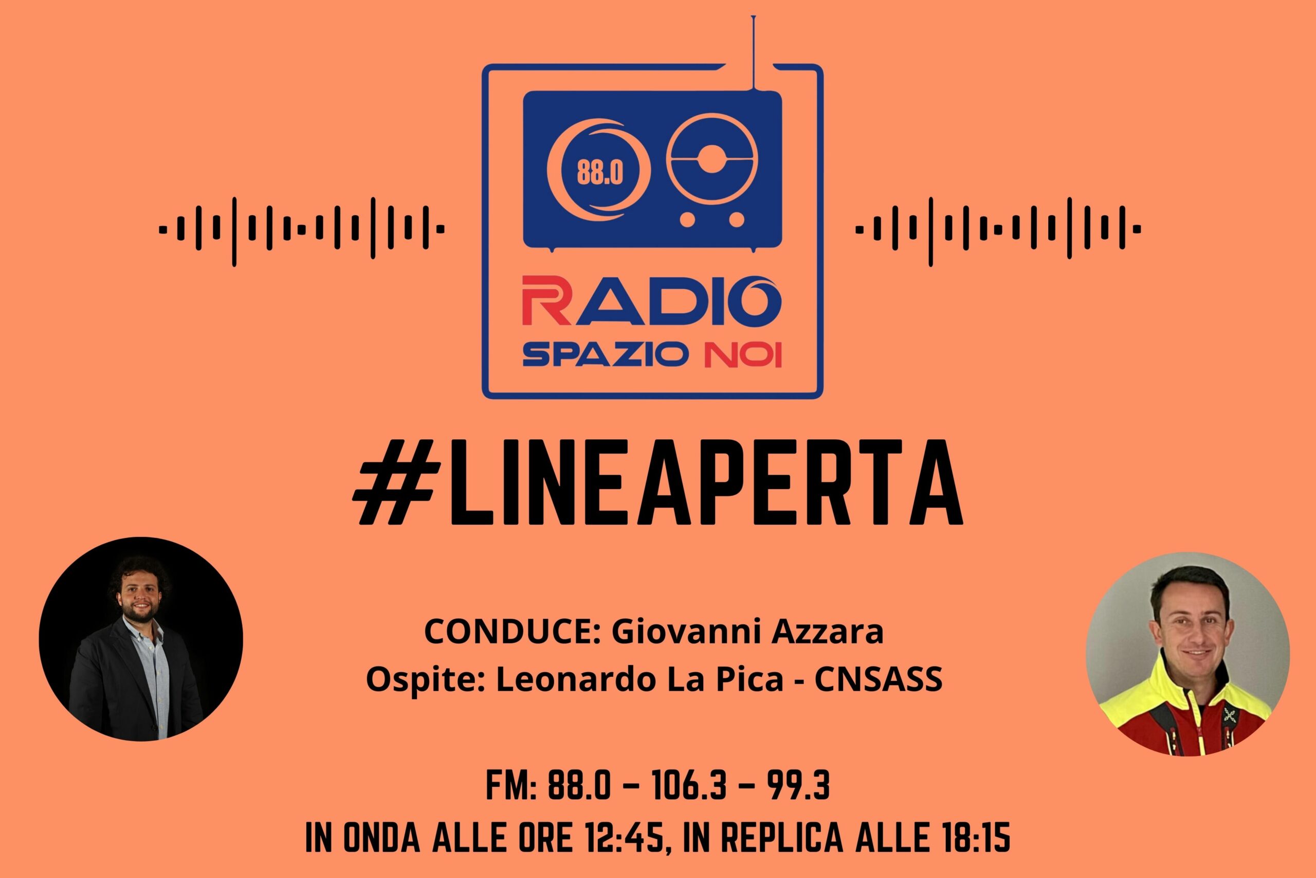 #radiospazionoi: Linea Aperta del 25 ottobre 2024, parliamo del Soccorso Alpino e Speleologico Siciliano con il presidente Leonardo La Pica