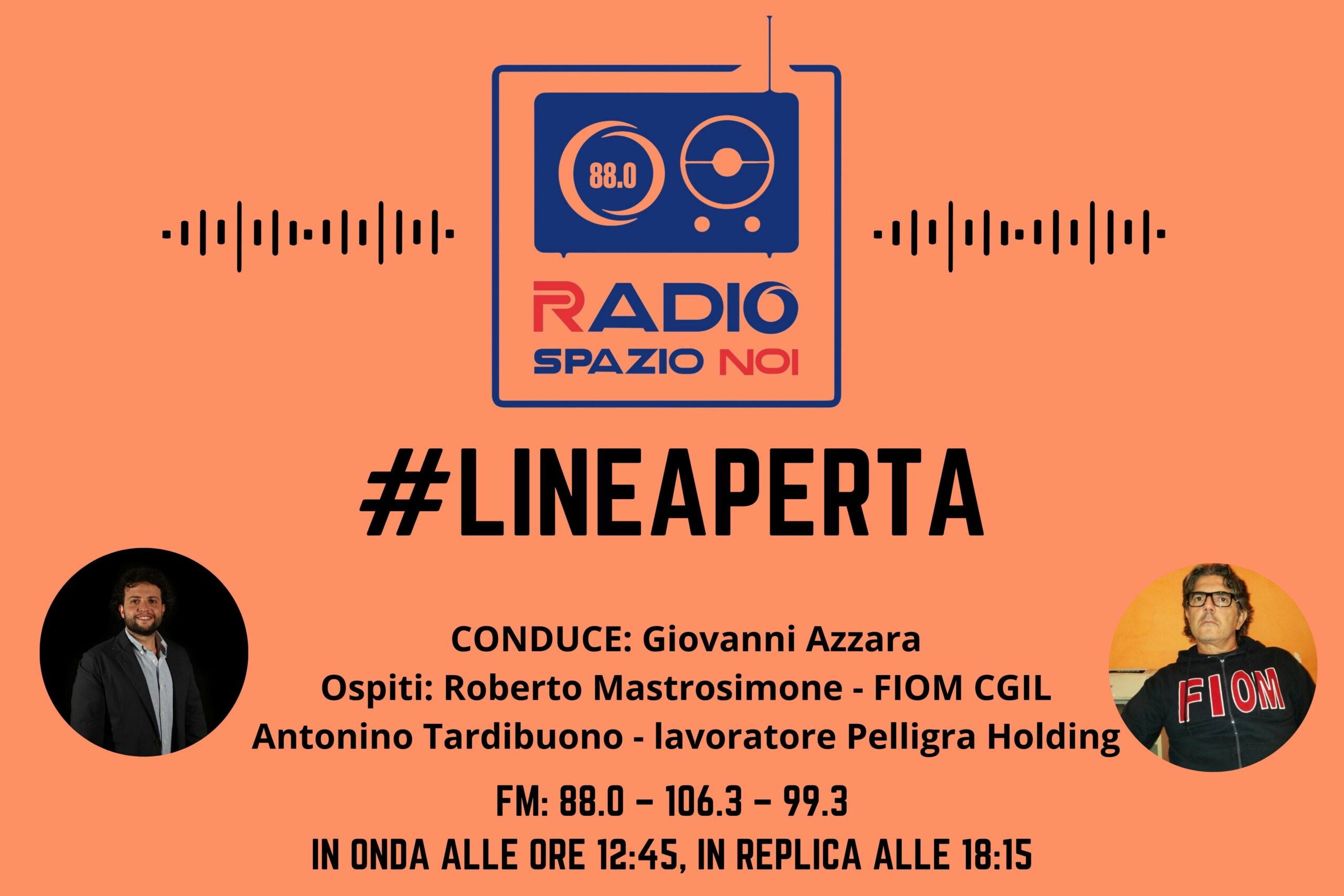 #radiospazionoi: Linea Aperta del 25 ottobre 2024, parliamo del rilancio dell’ex stabilimento Fiat/Blutec di Termini Imerese