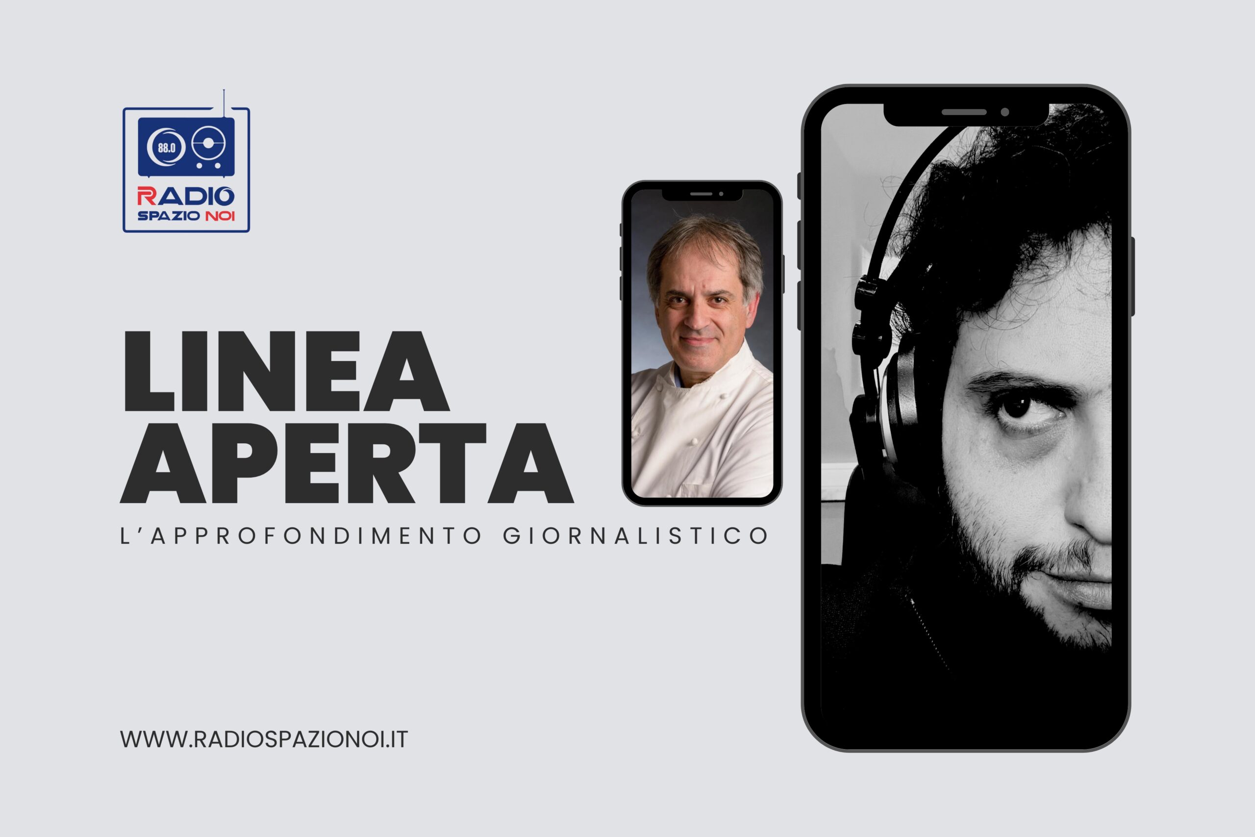 Radio Spazio Noi: #lineaaperta del 07 febbraio 2025, intervista al maestro gelatiere Antonio Cappadonia